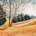 Switchboard Rd Painting by Katherine Miller