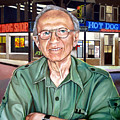 Syd Simon Painting by Christopher Shellhammer Syd Simon Painting by Christopher Shellhammer