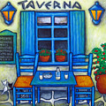 Table for Two in Greece by Lisa Lorenz Table for Two in Greece by Lisa Lorenz