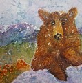 Teddy wakes up in the most desireable city in the nation Painting by Carol Losinski Naylor Teddy wakes up in the most desireable city in the nation Painting by Carol Losinski Naylor