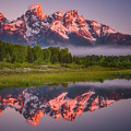 Teton Awakening Photograph by Darren White Teton Awakening Photograph by Darren White
