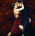 That Tango Moment Painting by Richard Young That Tango Moment Painting by Richard Young