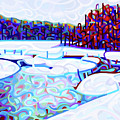Thaw Painting by Mandy Budan Thaw Painting by Mandy Budan