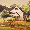 The Abandoned farmhouse Painting by Stacie Siemsen The Abandoned farmhouse Painting by Stacie Siemsen