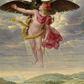 The Abduction of Ganymede Painting by Sigmund Ferdinand von Perger The Abduction of Ganymede Painting by Sigmund Ferdinand von Perger