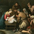 The Adoration of the Shepherds Painting by Bartolome Esteban Murillo The Adoration of the Shepherds Painting by Bartolome Esteban Murillo