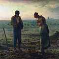 The Angelus Painting by Jean-Francois Millet The Angelus Painting by Jean-Francois Millet