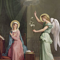 The Annunciation Painting by Auguste Pichon The Annunciation Painting by Auguste Pichon
