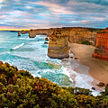The Apostles Sunset by Az Jackson The Apostles Sunset by Az Jackson