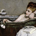 The Bath Painting by Alfred George Stevens The Bath Painting by Alfred George Stevens