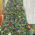 The Blessing/Tree Painting by Anitra Handey-Boyt The Blessing/Tree Painting by Anitra Handey-Boyt