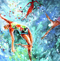 The Blood Of A Siren Painting by Miki De Goodaboom The Blood Of A Siren Painting by Miki De Goodaboom
