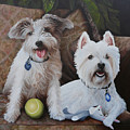 The Boyz Painting by Vic Ritchey The Boyz Painting by Vic Ritchey