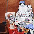 The Cat Crew Painting by Karen Zuk Rosenblatt The Cat Crew Painting by Karen Zuk Rosenblatt