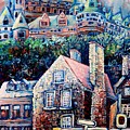 The Chateau Frontenac by Carole Spandau The Chateau Frontenac by Carole Spandau