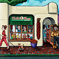 The Chile Shop Santa Fe Painting by Victoria De Almeida The Chile Shop Santa Fe Painting by Victoria De Almeida