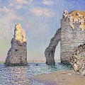 The Cliffs at Etretat Painting by Claude Monet The Cliffs at Etretat Painting by Claude Monet