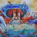 The Crab Painting by Jyotika Shroff The Crab Painting by Jyotika Shroff