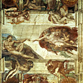 The Creation of Adam Painting by Michelangelo The Creation of Adam Painting by Michelangelo