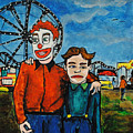 The Day Clowny Leaves for Clownshcool Painting by Patricia Arroyo The Day Clowny Leaves for Clownshcool Painting by Patricia Arroyo