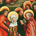 The Death Of The Virgin by Hans Holbein The Death Of The Virgin by Hans Holbein
