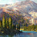The Divide Painting by Steve Henderson The Divide Painting by Steve Henderson