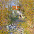 The Duck Pond Painting by Claude Monet The Duck Pond Painting by Claude Monet