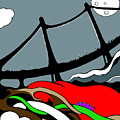 The Gap Digital Art by Craig Tilley The Gap Digital Art by Craig Tilley