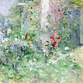 The Garden at Bougival Painting by Berthe Morisot The Garden at Bougival Painting by Berthe Morisot