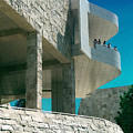 The Getty Panel three from Triptych Photograph by Steve Karol The Getty Panel three from Triptych Photograph by Steve Karol