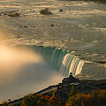 The Golden Mist of Niagara Photograph by Mark Rogers