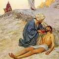 The Good Samaritan by William Henry Margetson The Good Samaritan by William Henry Margetson
