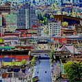 The Heart of Downtown Spokane Photograph by Ben Upham III The Heart of Downtown Spokane Photograph by Ben Upham III