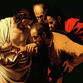 The Incredulity of Saint Thomas Painting by Caravaggio The Incredulity of Saint Thomas Painting by Caravaggio