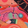 The Joy of Design X L V I I I Painting by Helena Tiainen The Joy of Design X L V I I I Painting by Helena Tiainen