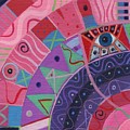 The Joy of Design X X X V I I Painting by Helena Tiainen The Joy of Design X X X V I I Painting by Helena Tiainen