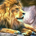 The King Of Cool Painting by Tina LeCour The King Of Cool Painting by Tina LeCour