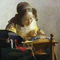The Lacemaker by Jan Vermeer The Lacemaker by Jan Vermeer