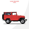 The Land Cruiser FJ40 Photograph by Mark Rogan The Land Cruiser FJ40 Photograph by Mark Rogan