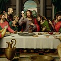 The Last Supper Painting by Vicente Juan Macip The Last Supper Painting by Vicente Juan Macip
