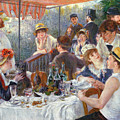 The Luncheon of the Boating Party Painting by Pierre Auguste Renoir The Luncheon of the Boating Party Painting by Pierre Auguste Renoir