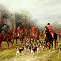 The Meet Painting by Heywood Hardy The Meet Painting by Heywood Hardy
