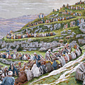 The Miracle Of The Loaves And Fishes by Tissot The Miracle Of The Loaves And Fishes by Tissot