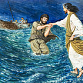 The Miracles Of Jesus Walking On Water by Clive Uptton The Miracles Of Jesus Walking On Water by Clive Uptton