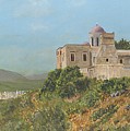 The Monastery of Gonia Kolymbari Crete Painting by David Capon