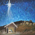 The Nativity Acrylic Print by Scott Cupstid