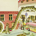 The Neighbor around the Corner08 by Kestutis Kasparavicius The Neighbor around the Corner08 by Kestutis Kasparavicius