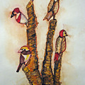 The Night Watchers Painting by Patricia Arroyo The Night Watchers Painting by Patricia Arroyo