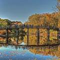The Old North Bridge Photograph by Wayne Marshall Chase The Old North Bridge Photograph by Wayne Marshall Chase