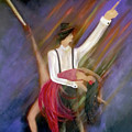 The Power Of Dance Painting by Artist Linda Marie The Power Of Dance Painting by Artist Linda Marie